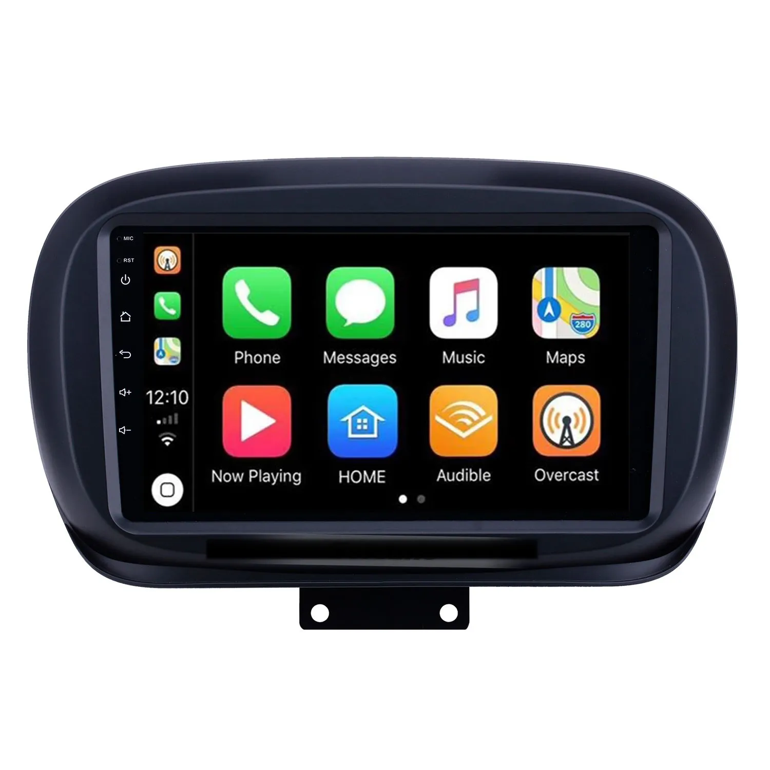 Android HD TouchScreen Car 9-дюймовый видео на 2014-2019 Fiat 500X AUX Bluetooth WiFi USB GPS навигационная навигация Радиоподглашенная SWC Carplay