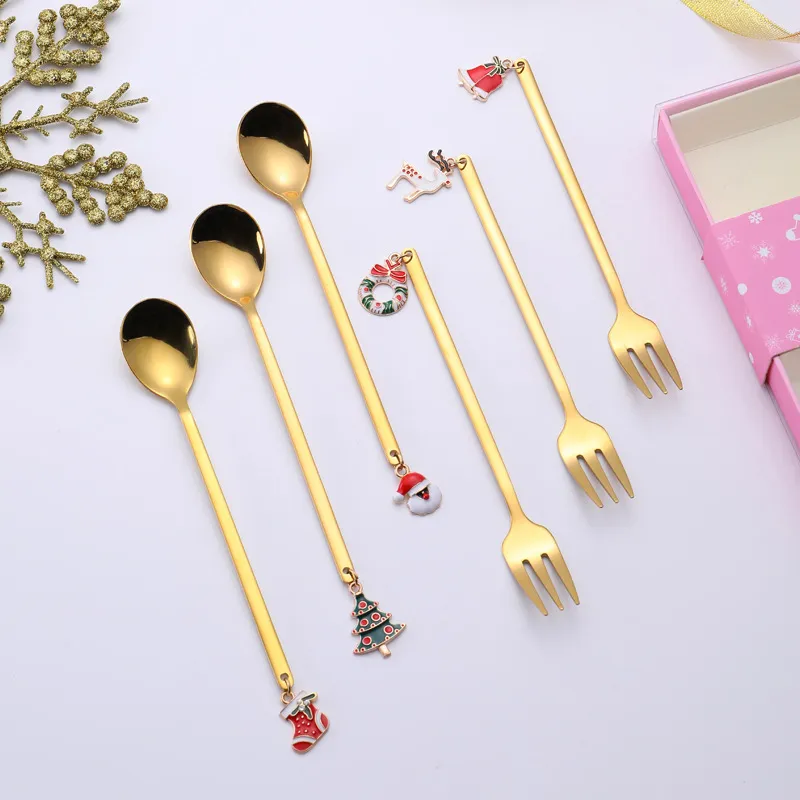 Spoon Gift Box Gift-box Stainless Steel Spoons and Forks Set for Children with ...
