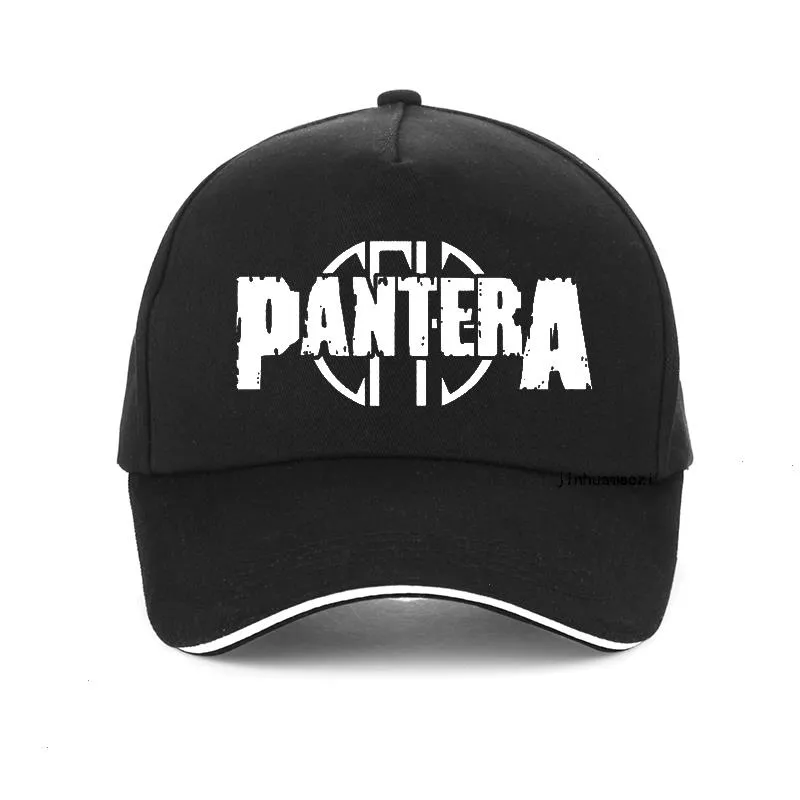Pantera Logo Cap American Heavy Metal Rock Band Baseball Caps Men Dames Verstelbare Hip Hop Hat Gorra Hombre