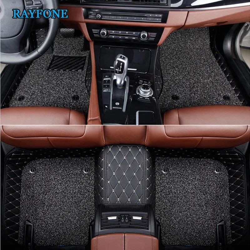 Anpassade premiumbilgolvmattor för Nissan Altima Rouge X-Trail Murano Sentra Sylphy Versa Tiida All Weather Protection Carpet Liner Auto Accessories