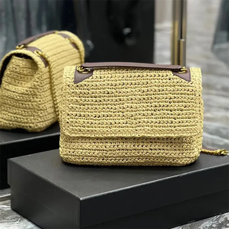 Niki Bebek Zinciri Çantası Kırışın Vintage Deri Convertibl Strap Nikki Omuz Orta Tote Crossbody Çanta Lüks Çanta Cüzdan