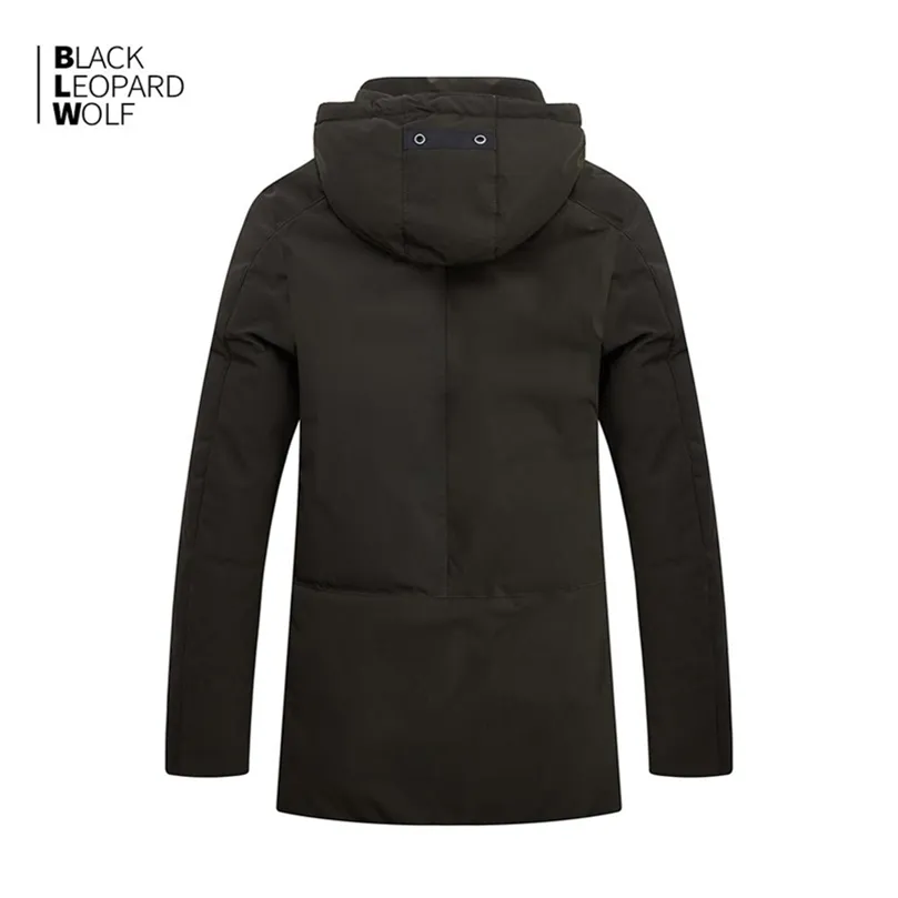 Blackleopardwolf arrivo giacca invernale da uomo in cotone spesso di alta qualità stile classico top colore balck piumino da uomo B992 201210