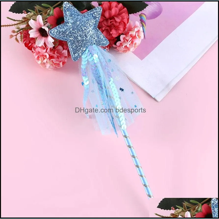 NEWStar Sequins Fairy Wand Magic Stick Girl Party Princess Favors Birthday Gift Carnival Wedding Decoration Baby Shower Easter Gift