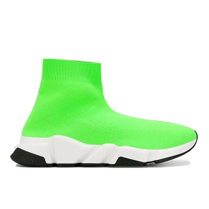 Neon green sock sneakers deals