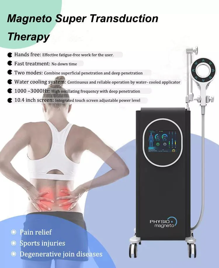 Appareil de physiothérapie pour le dos et les épaules, soulagement de la douleur, Massage électromagnétique PMST Physio magnéto