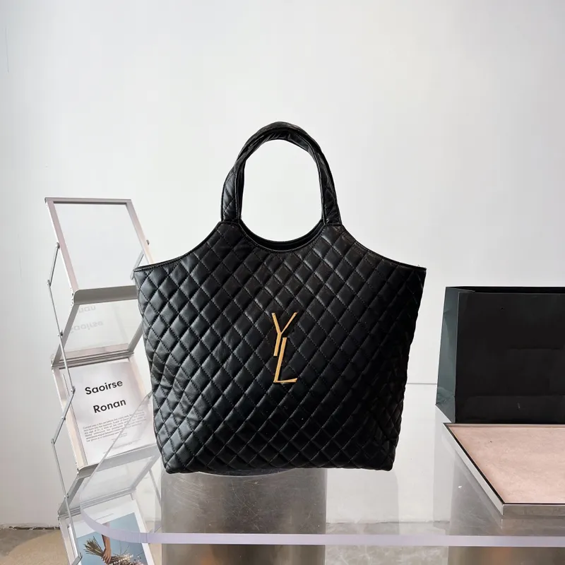 Женская большая сумка Tote Black Gaby Designer Totes Maxi Beach Bags Дизайнерские сумки YS Shopping Bag Женские роскошные кошельки 2205121