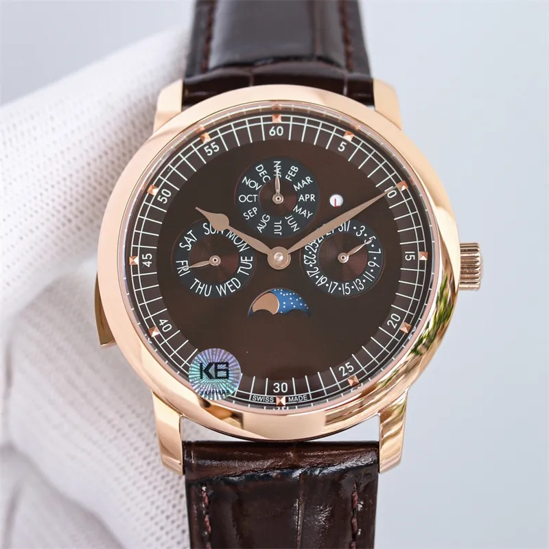 Montre de Luxe Herrenuhren 40 mm Original 112QP Automatisches mechanisches Uhrwerk Stahlgehäuse Designeruhren Luxusuhr Armbanduhren Uhren