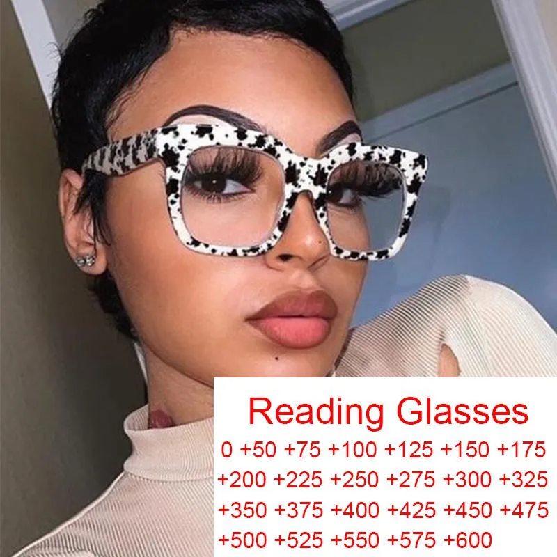 Sunglasses Retro Oversized Reading Glasses Ladies Brand Designer Vintage Big Frame Eye For Women Classic Clear Square Eyeglasses 1Sunglasses