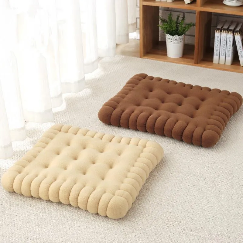 Kudde/dekorativ kudde kex matta bordsstol kudde japansk tatami kuddecushion/dekorativ
