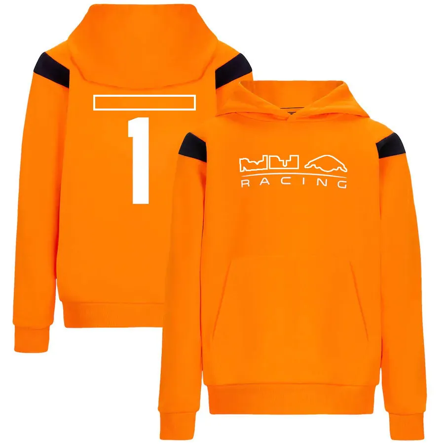 2022 NY F1 HOUDIE Formel 1 Pullover Sweater Spring and Autumn Men's Hooded Jacket Racing Fans bekväm kan anpassas