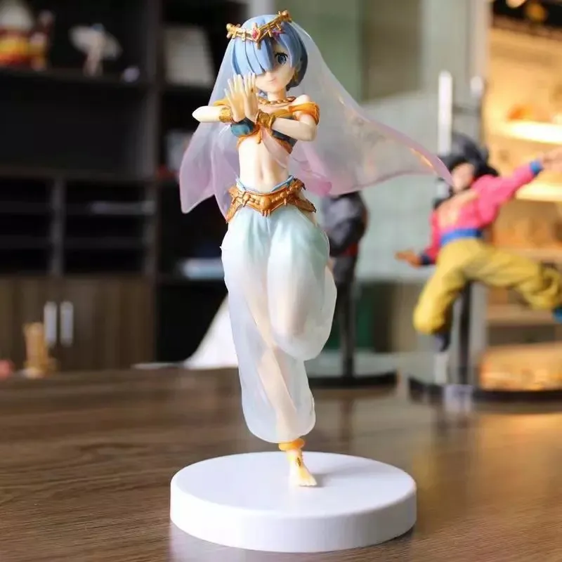 Figurine Rem Et Ram En PVC – Lot De 2, Personnages Anime, Décoration De Bureau, Cadeau Fan