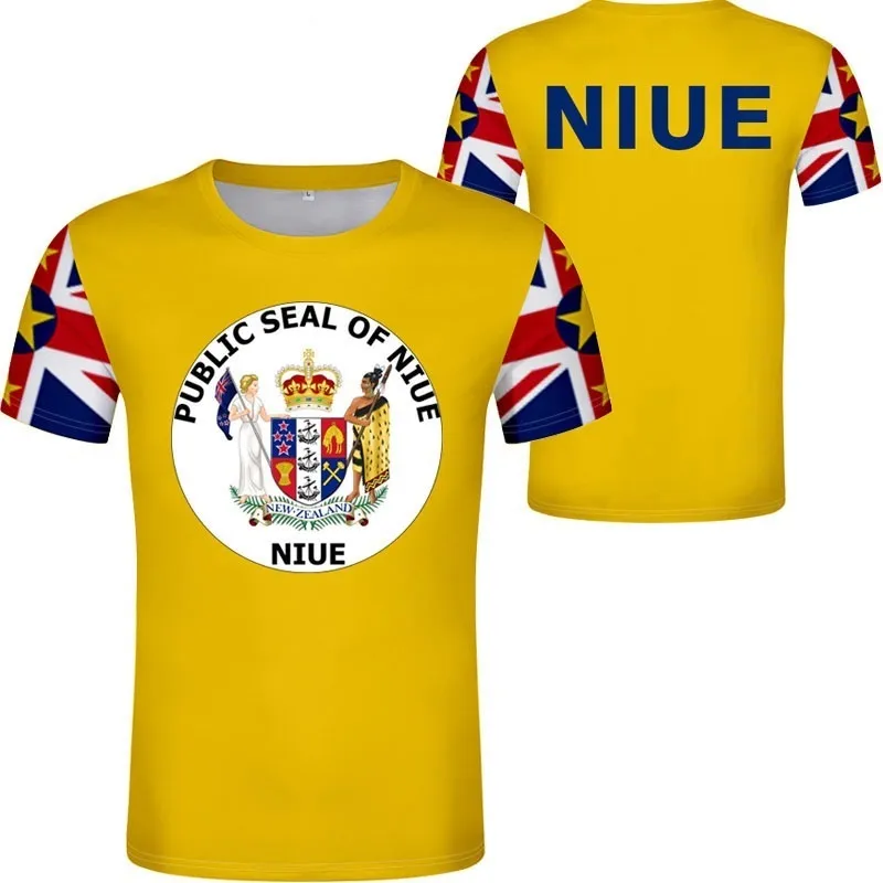 Niue T Shirt Numer Num Niu T-shirt Tekst Po S Odzież Drukuj DIY DARMO Niestandardowe Niezdarte Niedotarni koszulka Tshirt 220609
