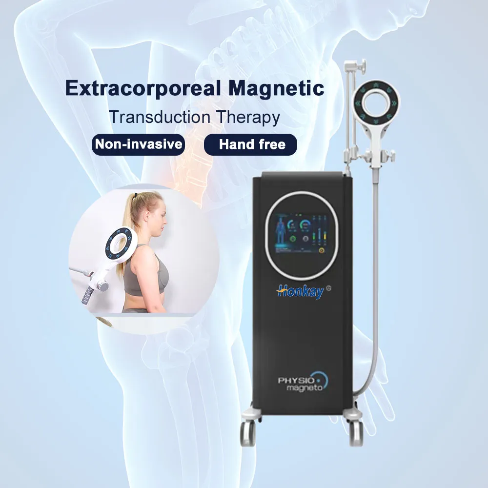 Factory Extracorporeal Magnetic Physio Magneto Massage Physiotherapy Transduction Therapy Body Sport Injuries Joint Pain Relief Treatment Salon And Home Use
