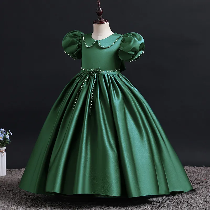 knee length dresses for ladies Maeva Long Sleeve Kids Dress