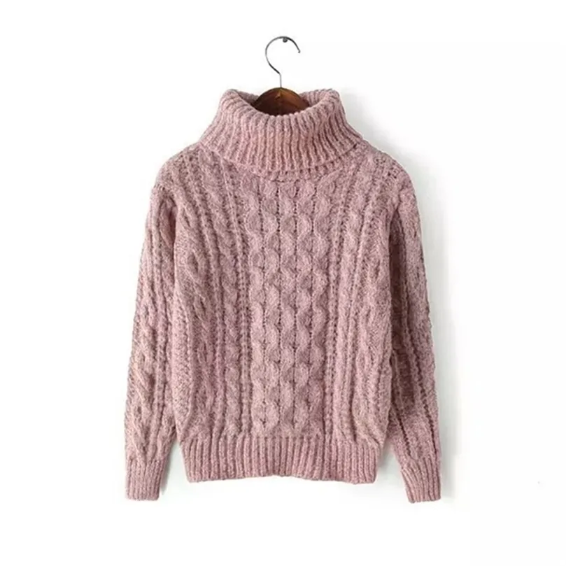 Kobiet Turtleck Pullover Autumn Sweters Kobiety swobodne dzianiny o szyku w paski femme kobiety swetry 2012525