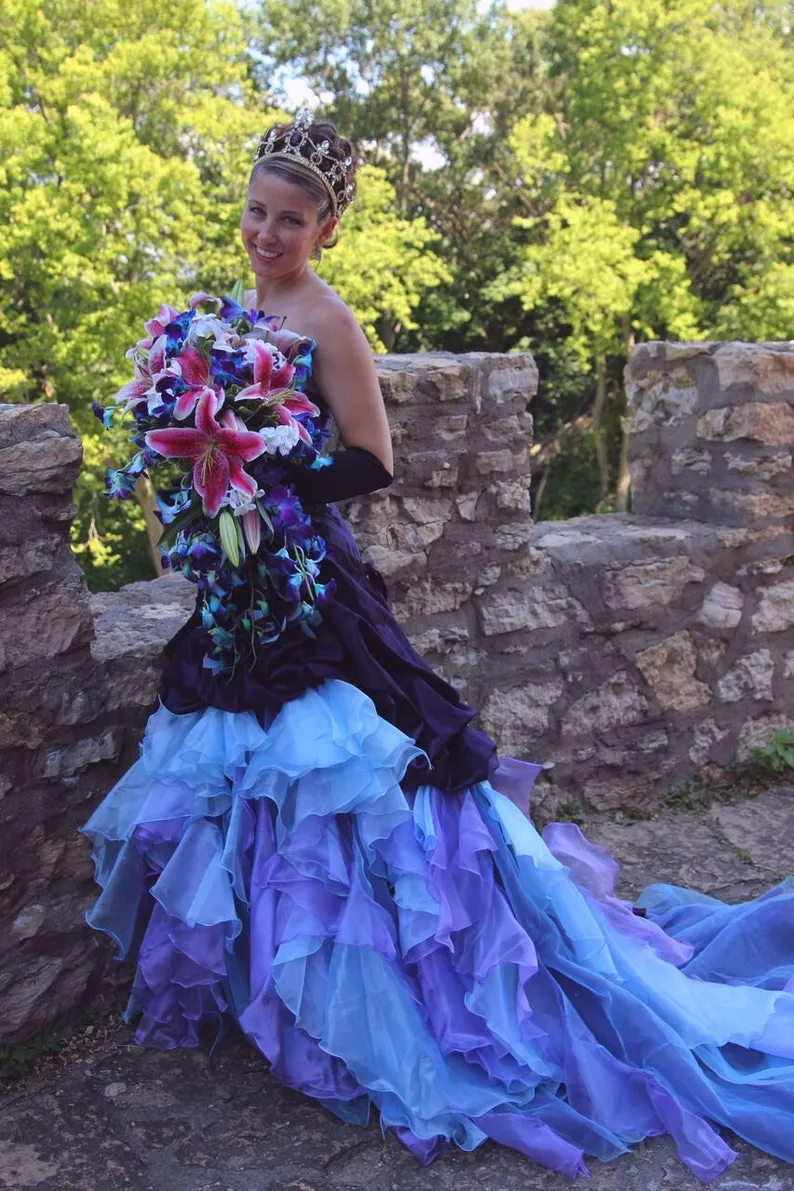 blue dress for baby girl M2K89449| Rhinestone and Crystal Beaded Corset Bodice Quinceañera Dres –  Moda 2000 LLC