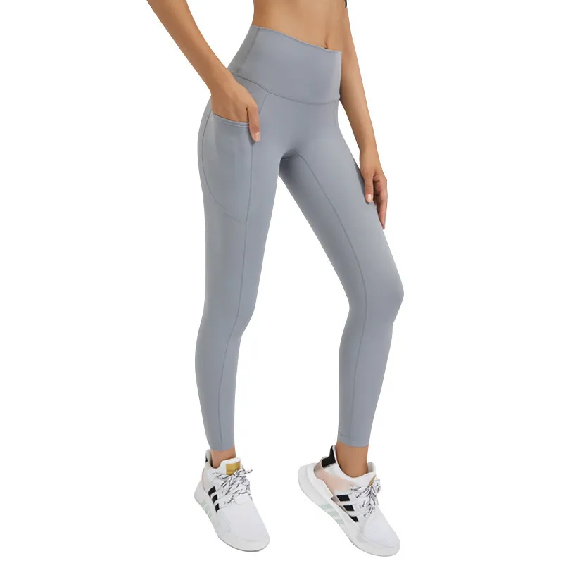 Yoga Outfit L-172 Women Tights Fitness Running Yoga Pants High Waist Seamless Sport Leggings Push Up Leggins Energy Gym Clothing Girl leggins
