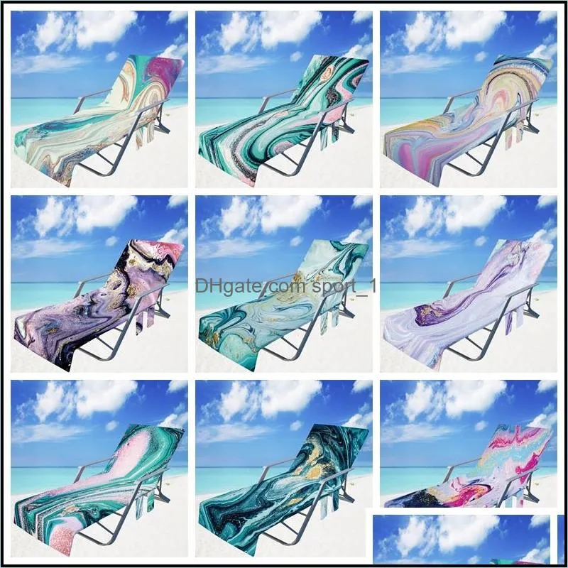 beach chair cover microfiber towel pool lounge chairs blankets portable with strap towels double layer blanket wll657