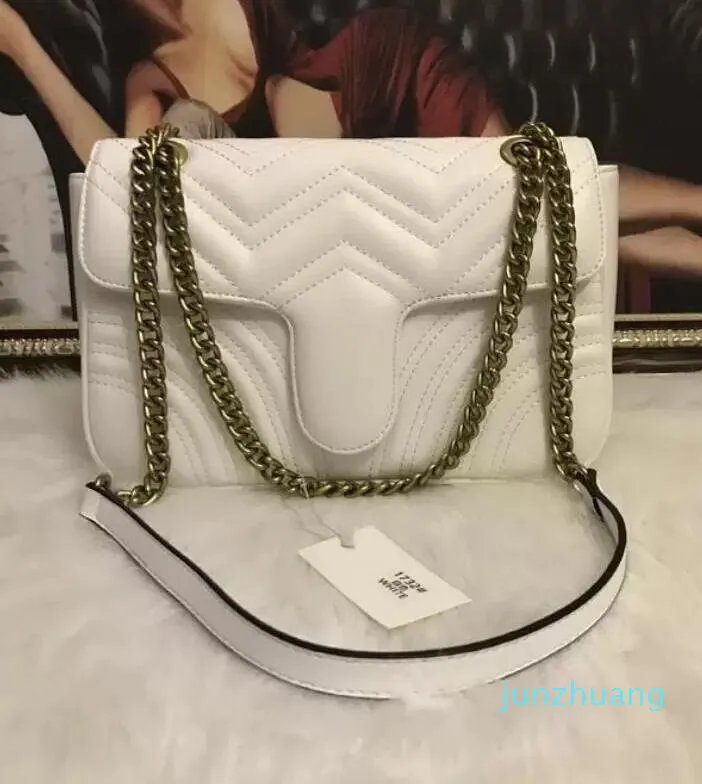 Luxurys kadınlar zincir crossbody çanta tasarımcıları kalp v dalga desen omuz çantaları haberci çantalar primer zincir tote 442