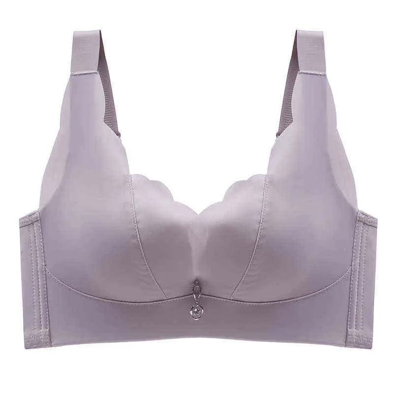 New Large Underwear Women Non Steel Ring Small Breast Collected Thick And  Thin Cup Type Adjustable Anti Slip Breast Bra 46C L220726 From Sihuai10,  $18.04