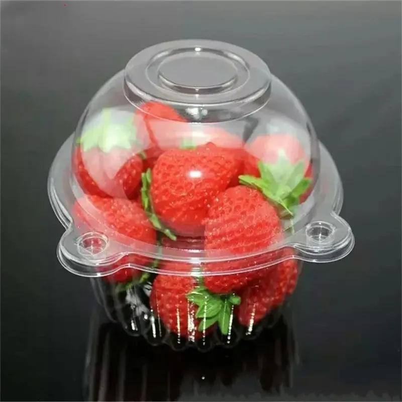 Party Supplies Cupcake Plastic Cups Muffin Pods Dome Cup Cakes Box Bag Cupcakes Baking Decorating Pastry Tools Cake Mold Decor 20220611 E3