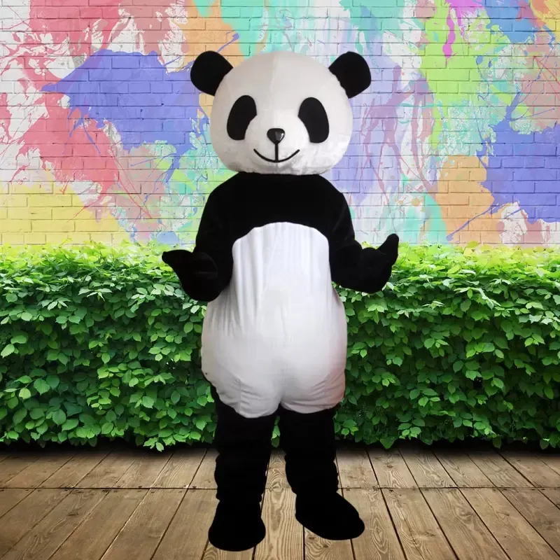 Maskottchen Kostüme Panda Cartoon Puppe Maskottchen Kostüm Panda Walking Puppe Kostüm Puppe Requisiten Kostüm Cartoon