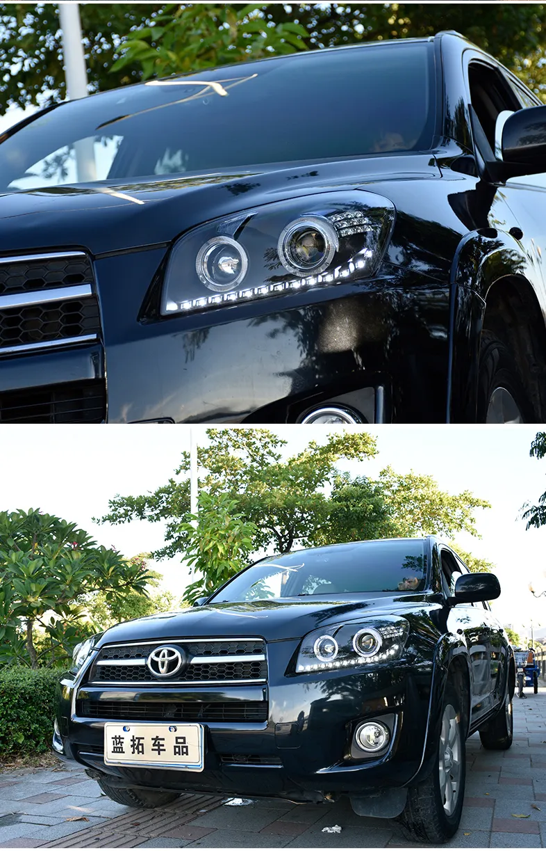 High Beam LED Headlight For Toyota RAV4 2009 2012 With Turn Signal 