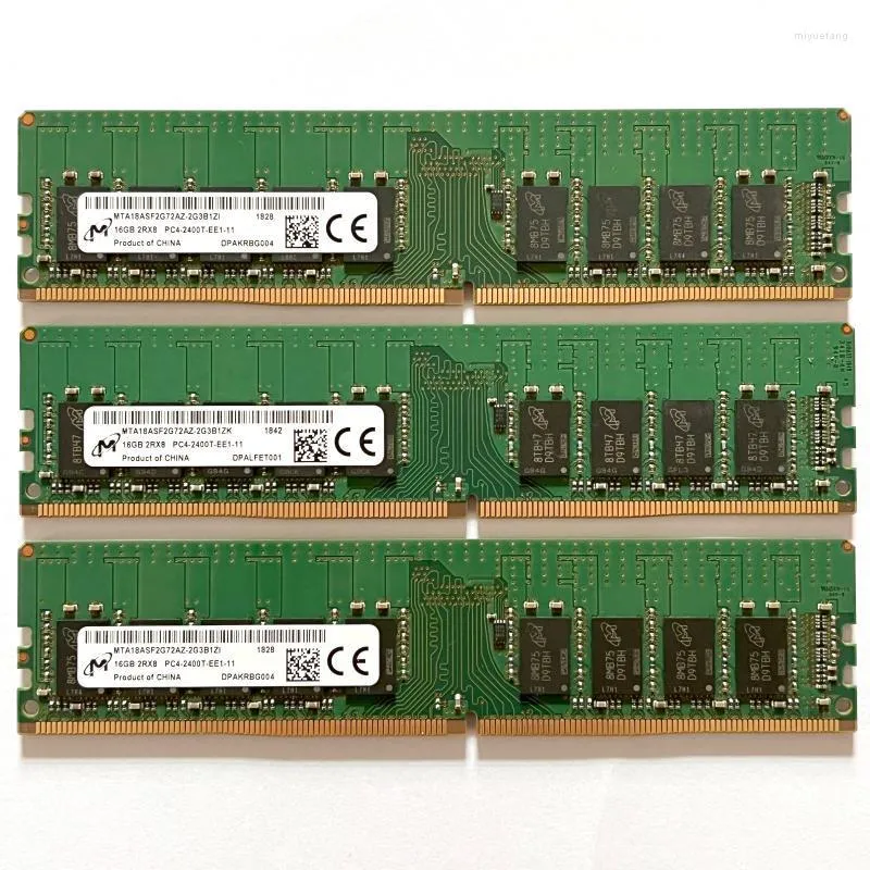 RAMS 16GB 2400MHz ECC UDIMM RAM 2RX8 PC4-2400T-EE1-11 Desktop Server Memory 288Pin 1PCSRAMS