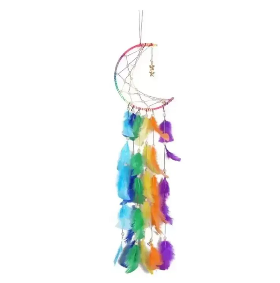 16 Styles Dream Catcher Festival Gift Handmade Half Circle