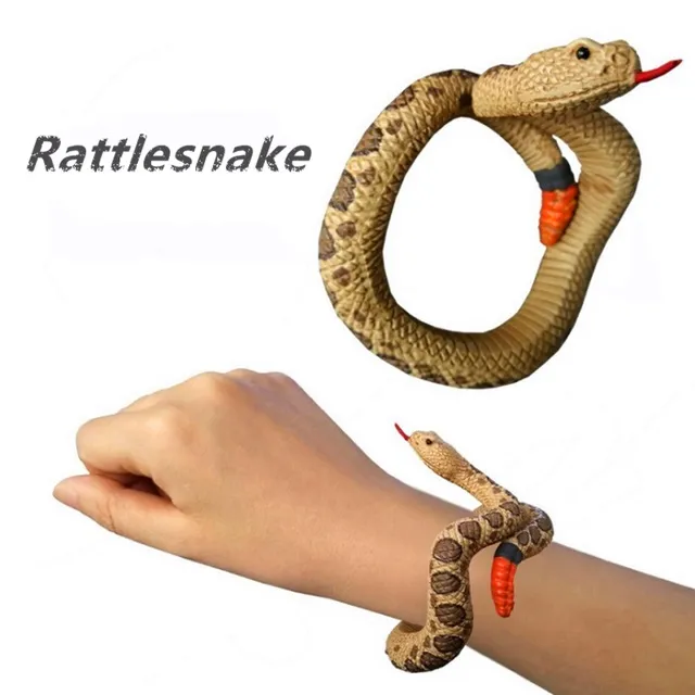 SERPENT RÉALISTE CAOUTCHOUC Souple Simulé Robots Jouet Enfant EUR 4,99