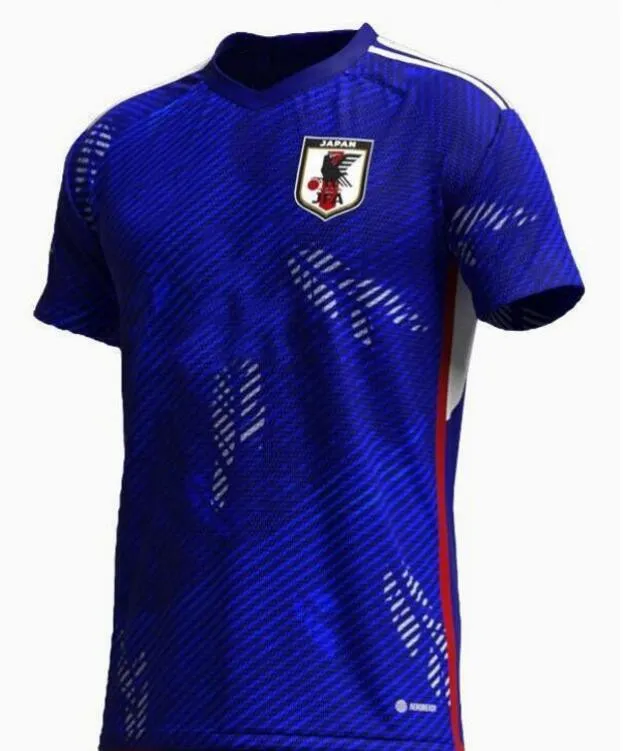 Japón 2022 Jersey Soccer Jersey Home Away Cartoon Capitán Tsubasa 2023