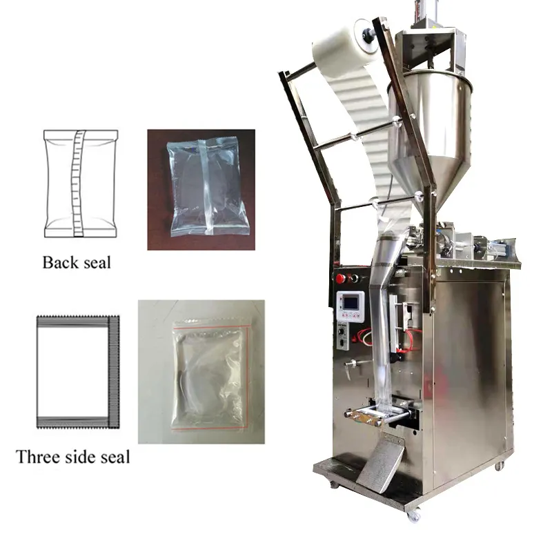 Automatic Pneumatic Packing Machine For Tomato Sauce Honey Shampoo Ketchup Stainless Steel Paste Liquid Filling Packaging Machine