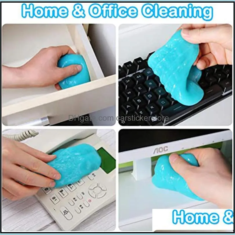 cleaning gel for car detailing cleaner magic dust remover gel auto air vent interior home office computer keyboard clean tool