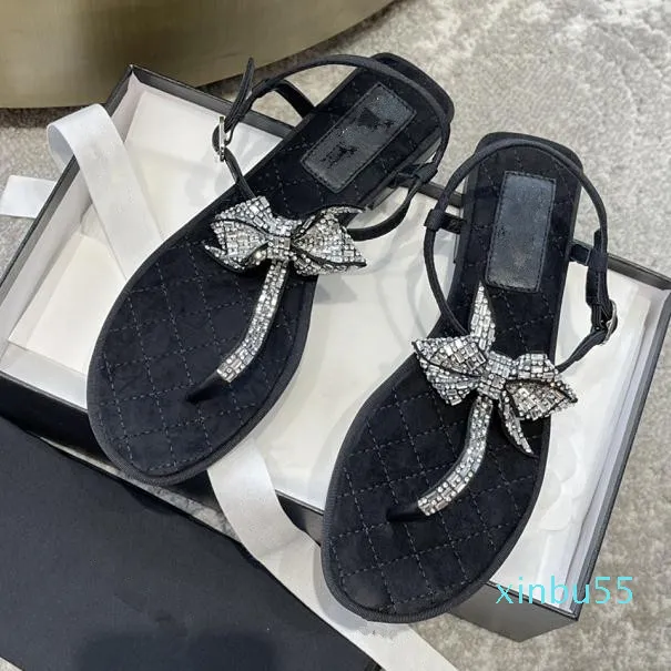 Bling flat sandals store