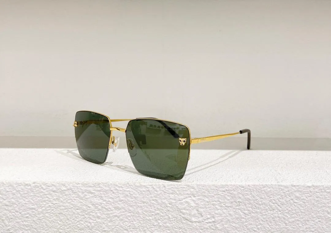 نظارة شمسية للنساء والرجال الصيف 0333 نمط مضاد للفرقة الرجعية لوحة كاملة