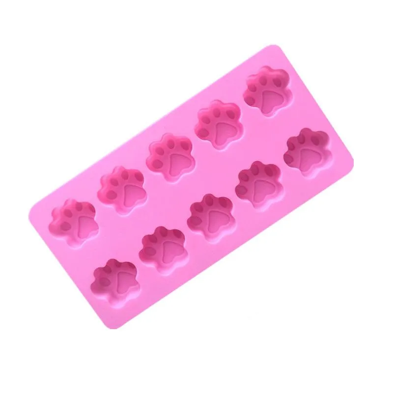 Baking Moulds Creative Cat Claw Chocolate Mold DIY Jelly Mold Lovely Biscuit Molds