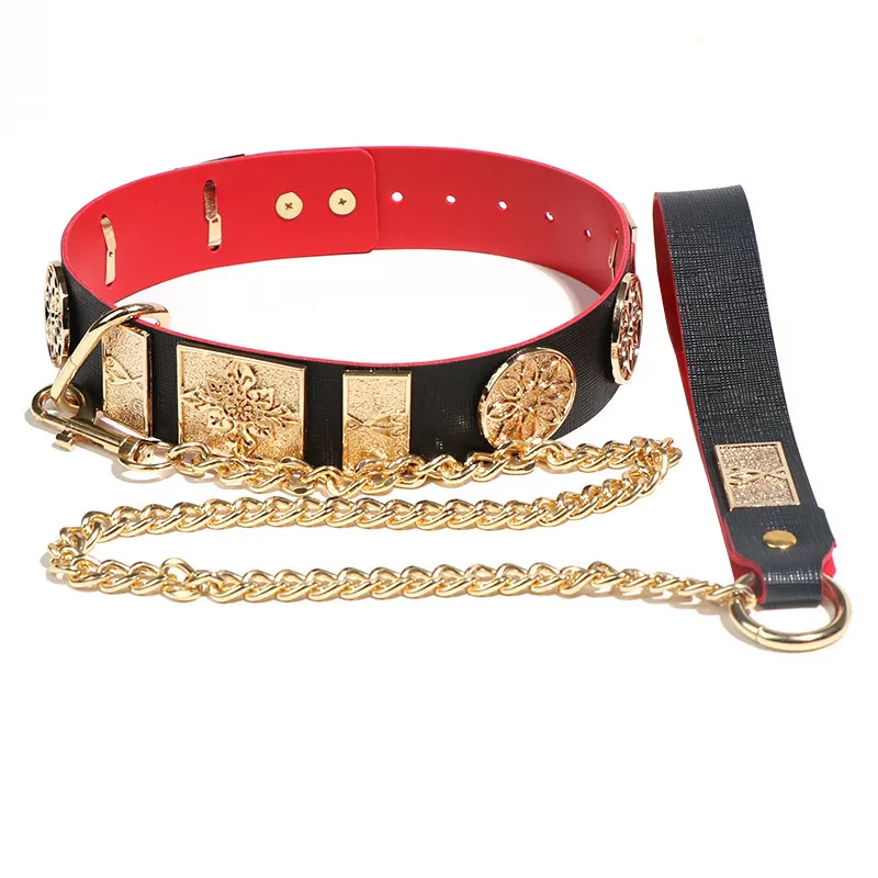 Bondage Hundehalsband Hals PU Leder Sklavin /Leine... Von 23,9  | DHgate