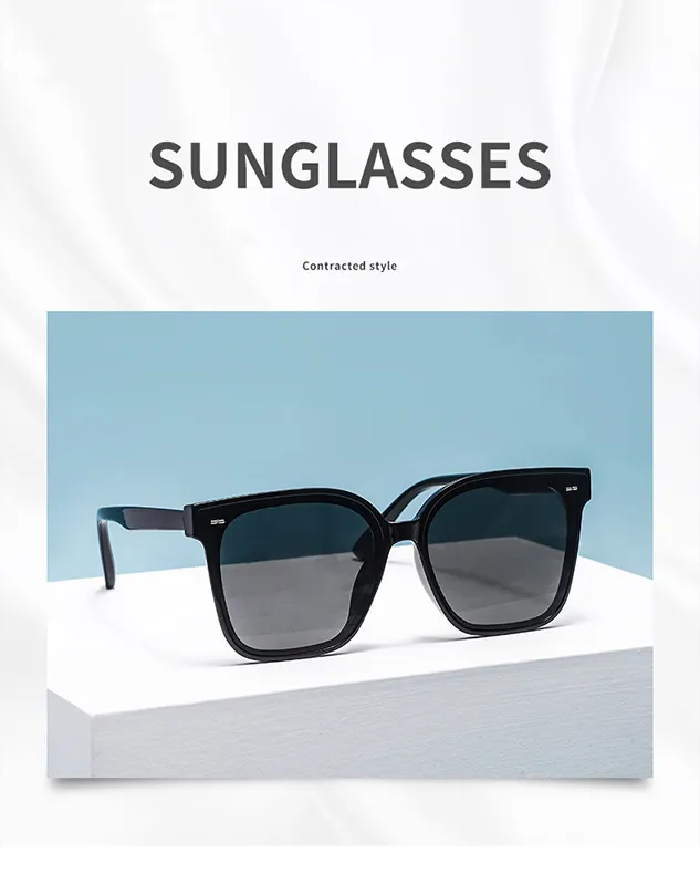 Moda elegante óculos de sol Classic Frame Design de óculos de ponta para homem mulher de boa qualidade 5 cor opcional