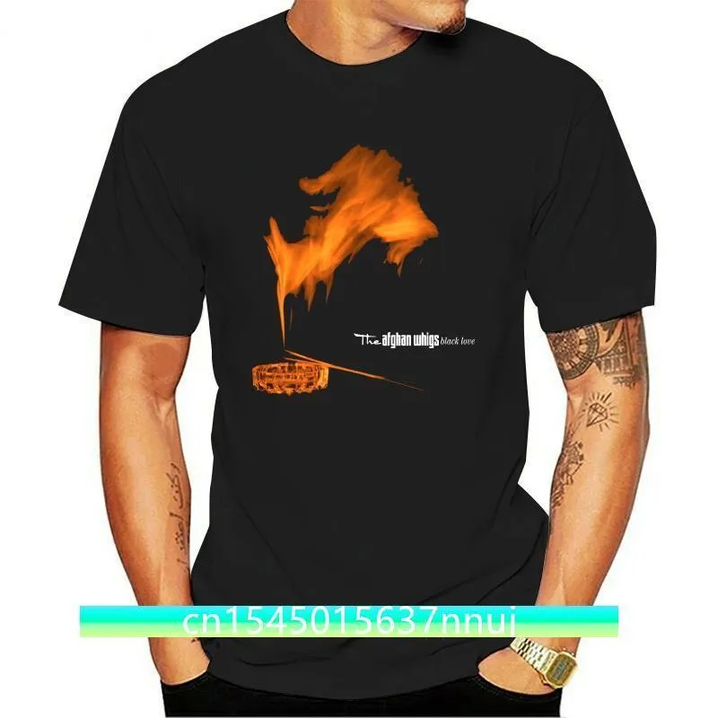T-shirt noir pour hommes, groupe de Rock américain, The Afghan Whigs, taille S3XL, 220702