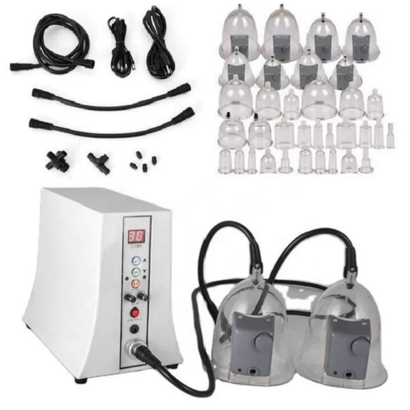 Suction For Women Effective Breast Enhancer Enlargement Products Enlarge Bigger Cup Vacuum Therapy Cupping Butt Lift Machine 35 cups