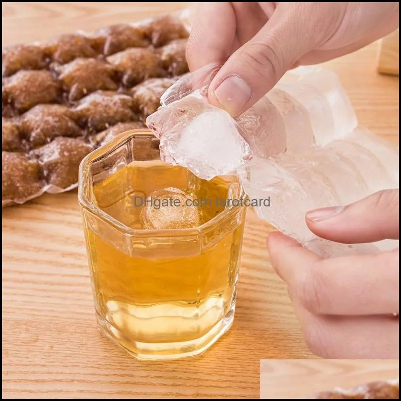 Creative Disposable Ice Cube Bags 10Pcs Frozen Juice Clear Sealed Pack Ices Making Mold Summer DIY Drinking Tray Tool 1 3lb YY