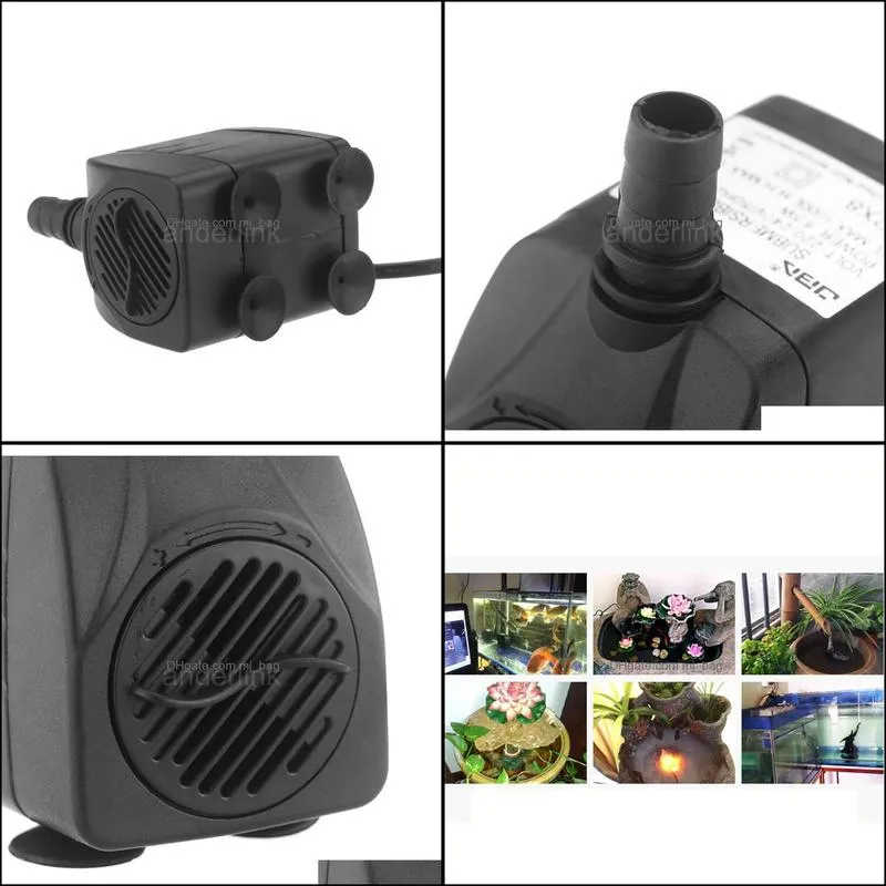 Wholesale 15W 900l/h Submersible Water Pump Hydroponic For Aquarium Rock qylSNO packing2010