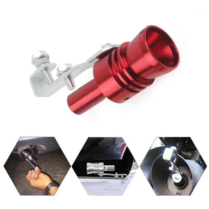 Manifold & Parts Universal Sound Simulator Car Turbo Whistle Vehicle Refit Device Exhaust Pipe Muffler