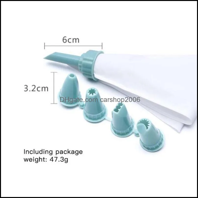 icing piping cream cake pastry bags kitchen diy grade durable decorating accessories tools for baking &