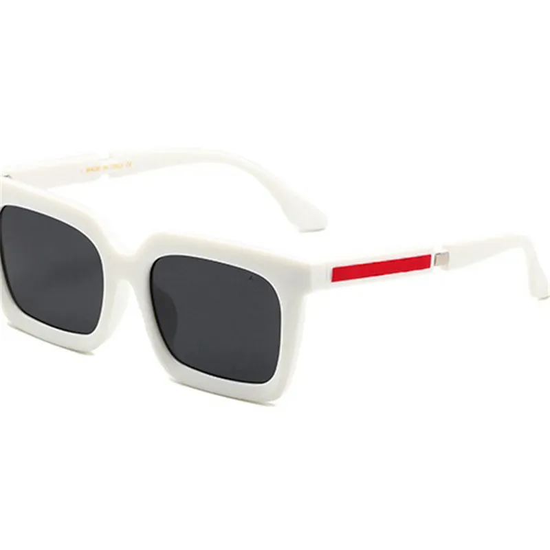 선글라스 큰 프레임 스퀘어 안경 디자이너 여성 태양 안경 남성 박스 여성 빈티지 안경 2022와 양극화 선글라스