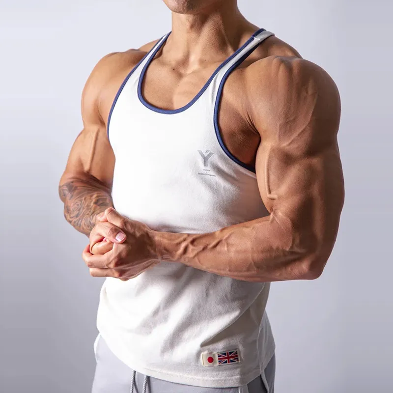 Summer JP UK Brand Mens Running Vest Gym Sleeveless Shirt Slim Fit