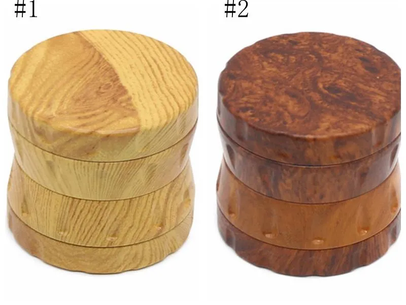 Wooden Tobacco Grinders 4 Layers Smoke Grinder Reusable Smoking Set Herb Crusher Smoking Accessories Size About 52mm Wholesale BT791