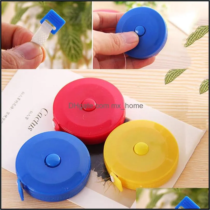 mini 150cm sewing tape measures retractable ruler portable body measuring tape shopping sewing tool tape measurement tools vtky2259