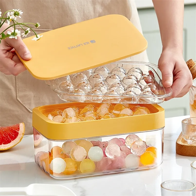 TAPLYS Silicon Bottom Cube Aufbewahrungsbehälter Box mit Deckel Eisschimmelmachern für kühle Getränke Küchenstange Werkzeugzubehör 220613