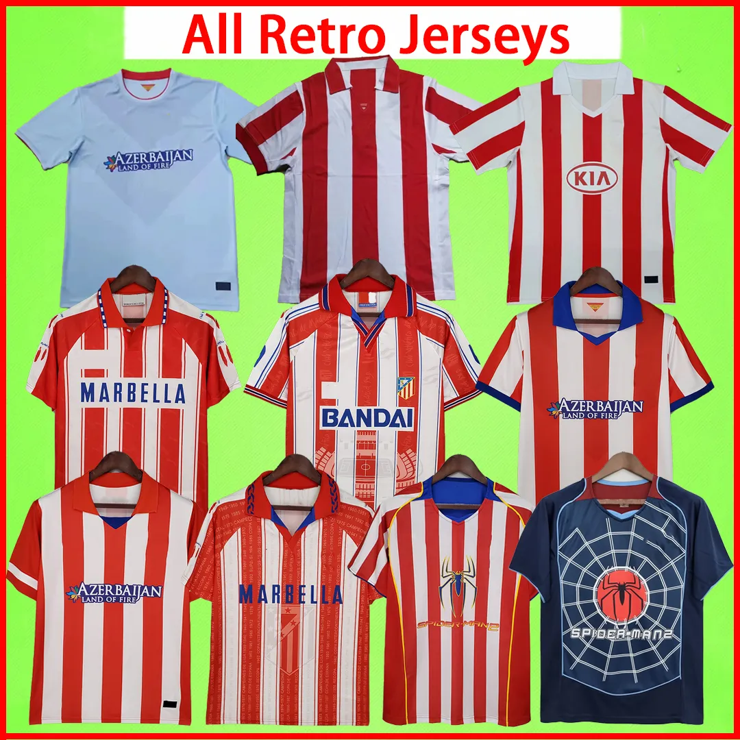 Maglie da calcio Retro MADRIDS 94 95 96 97 03 04 05 10 11 13 14 15 Maglie da calcio Atletico Vintage F.Torres SIMEONE KOKE 1994 1995 1996 1997 2003 2004 2005 2010